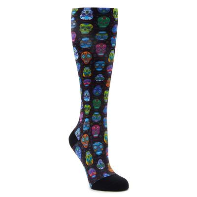 Alegria Women's Compression Socks Size M Black/Blue