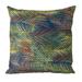 A&B Home 18-inch Abstract Leaf Design Accent Pillow