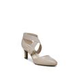 Wide Width Women's Gallery Pump by LifeStride in Tender Taupe (Size 8 1/2 W)