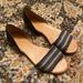 J. Crew Shoes | J.Crew Hayes Sandal Flats Black Print 7 | Color: Black | Size: 7