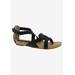 Women's Nobu Sandal by Bellini in Black Pebbled (Size 12 M)