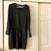 Athleta Dresses | Heather Gray Tie Waist Dress. | Color: Gray | Size: M