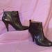 Nine West Shoes | Brown Leather Bootie | Color: Brown | Size: 10