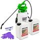 Crikey Mikey Attack Outdoor Treatment Wizard 10L Kit for Drives, Paths, Patios, Decking, Walls, Fences & Roofs - Removes Algae, Lichen & Mould