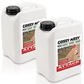 Crikey Mikey Attack Outdoor Treatment Wizard 10L for Drives, Paths, Patios, Decking, Walls, Fences & Roofs - Remove Algae, Lichen & Mould