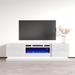 Shu WH-EF Electric Fireplace 71" TV Stand