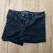 American Eagle Outfitters Shorts | 10/10 American Eagle Super Super Stretch Super Hi Rise Shortie , Black , Size 0 | Color: Black | Size: 0