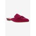 Wide Width Women's Flick Mule by Bellini in Fuchsia Microsuede (Size 7 1/2 W)