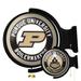Purdue Boilermakers Team Logo 21'' x 23'' Rotating Lighted Wall Sign