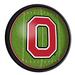 Ohio State Buckeyes Football 18'' Round Slimline Illuminated Wall Sign