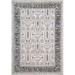 Black/White 94 x 63 x 0.35 in Area Rug - Dynamic Rugs Oriental Ivory/Black Area Rug Polyester | 94 H x 63 W x 0.35 D in | Wayfair CA695225109