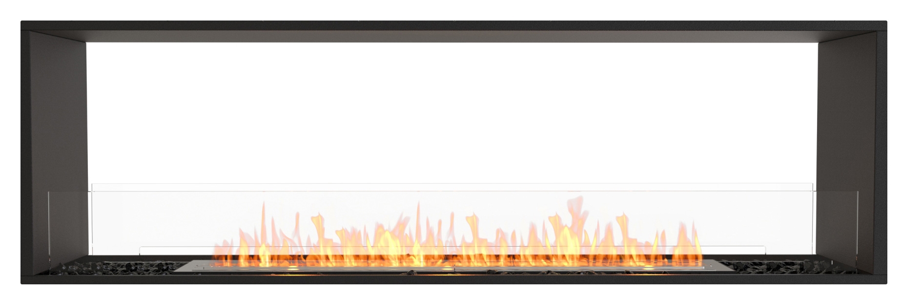 EcoSmart Flex - Raumtrenner - Tunnel [Ethanol Einbau Gehäuse]: Flex68 - ohne Holzbox