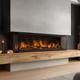 muenkel design wall fire electronic PRO FLR 1160 [Opti-myst Elektrokamineinsatz Wandeinbau]: Glasscheibe links + rechts - ohne Dekoholz - Ohne Heizung - Tank