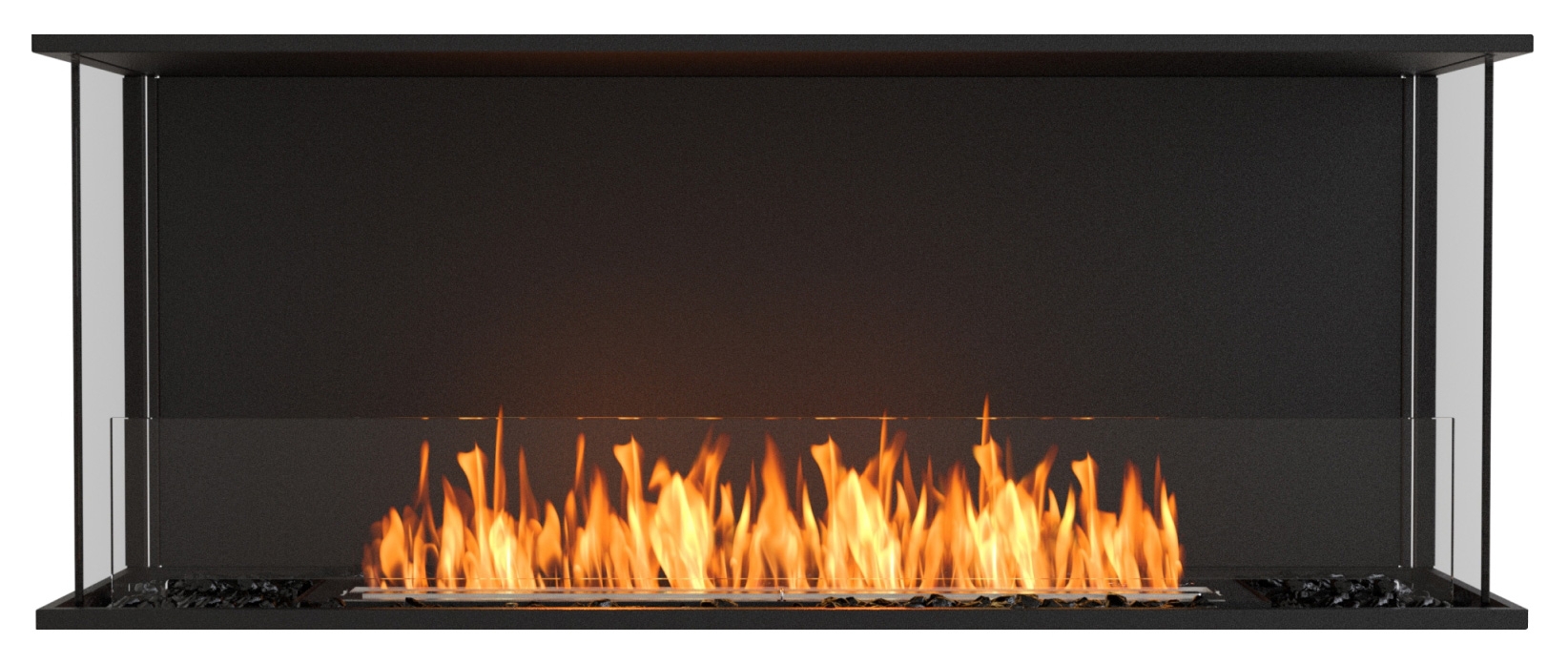 EcoSmart Flex - Dreiseitig offen [Ethanol Einbau Gehäuse]: Flex50 - ohne Holzbox