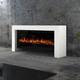 muenkel design bridge [moderner Optiflame Design Elektrokamin]: weiß (warm) - 1930 mm