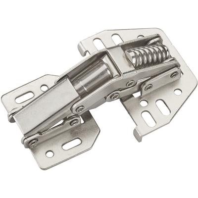 So-tech - 4er Pack - junker Aufschraubscharnier 90° mit Montageanschlag (Stahl, vernickelt, Image