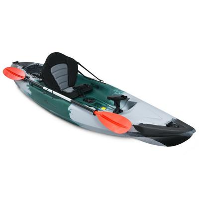 Costway Sit-on-Top Fishing Kayak Boat With Fishing...