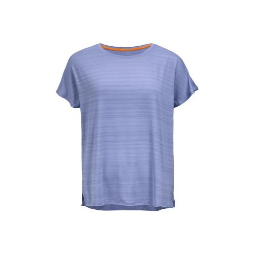 Sportshirt, violett meliert