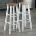 Element 2-Pc Bar Stool Set - 13.58 x 13.58 x 28.98 inches