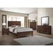 Addison Medium Warm Brown 4-piece Bedroom Set with 2 Nightstands and Chest