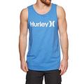 Hurley Herren One and Only Graphic Tank Top T-Shirt, Lt Photoblu Htr/(weiß), Mittel