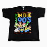 Disney Shirts | Disney Pixar Made In The 90’s Toy Story Black Short Sleeve Crew T Shirt | Color: Black | Size: Xl