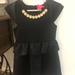 Lilly Pulitzer Dresses | Lilly Pulitzer Black Dress With Gold Beaded Embroidered Detail | Color: Black/Gold | Size: 3tg