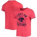 Men's Homefield Heathered Red Gonzaga Bulldogs Fight on to Victory T-Shirt