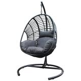 High Quality Outdoor Indoor Wicker Swing Egg chair