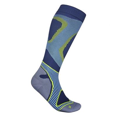 Bauerfeind Sports Herren Run Performance Compression Socks XL blau