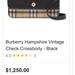 Burberry Bags | Authentic Burberry Crossbody Purse | Color: Black/Tan | Size: Os