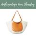 Anthropologie Bags | Anthropologie Faux Shearling Tote Bag | Color: Tan/White | Size: Os