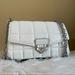 Michael Kors Bags | New Michael Kors Large Soho Shoulder Bag | Color: Silver/White | Size: Os