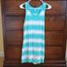 J. Crew Dresses | Jcrew Mini Dress Size Xs | Color: Green/White | Size: Xs