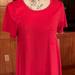 Lularoe Dresses | Lularoe Carly Dress | Color: Red | Size: Xs