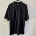 Nike Shirts | Nike Black Golf Polo Dri-Fit Short Sleeve Sport Short Size Xl | Color: Black | Size: Xl