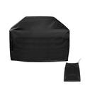 BIGTREE Grill Cover - Fits up to 52" in Black/Brown | 46 H x 57 W x 24 D in | Wayfair BT-GRILLCVR-AS3-BLK