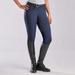 Hadley Mid - Rise Breeches by SmartPak - Knee Patch - 32R - Navy - Smartpak