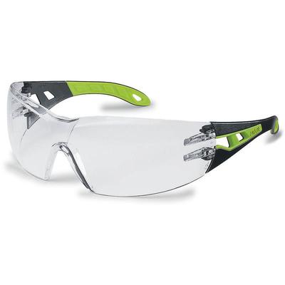 Schutzbrille pheos exc. as af klar schwarz/grün 9192.225 - Uvex Image