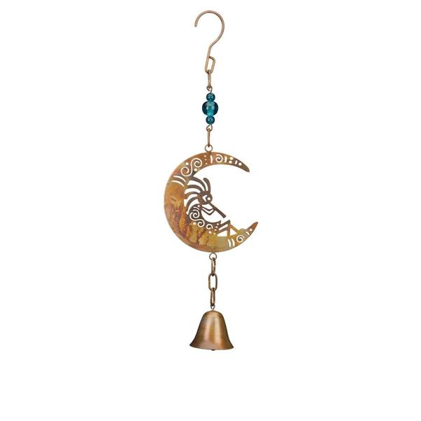 Regal Art & Gift 20521 - Metal Garden Bell - Kokopelli Lawn and Garden Hanging Bells