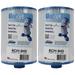 Unicel 6CH-940 Waterway Hot Tub and Spa Filter Replacement Cartridge (2 Pack) - 4.02