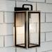 Quoizel Bramshaw 13 3/4" High Matte Black Outdoor Wall Light