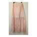 Anthropologie Skirts | Anthropologie Queen & Pawn Maxima Lace Skirt | Color: Gold/Pink | Size: M