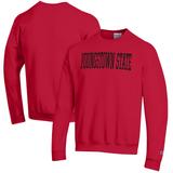 Men's Champion Red Youngstown State Penguins Eco Powerblend Crewneck Sweatshirt