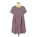 Lush Casual Dress - A-Line: Blue Dresses - Women's Size Small