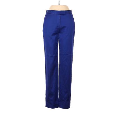 T by Alexander Wang Dress Pants - Mid/Reg Rise: Blue Bottoms - Size X-Small