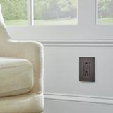 Legrand 15 Amp Ultra fast Plus Power 15 Amp Outlet in Brown | 4.5 H x 1.7 W x 2 D in | Wayfair R26USBPDDBCC6