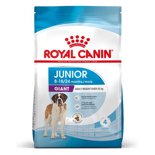 15kg Junior Giant Royal Canin Hundefutter trocken