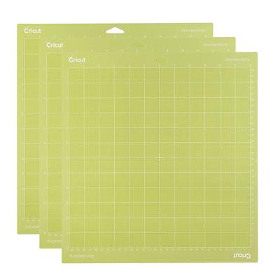 Cricut StandardGrip Machine Mat Pack | 12" x 12" | 3 Count | Green
