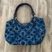 Coach Bags | Coach Shoulder Bag (Print From Early 2000s) | Color: Blue | Size: Os